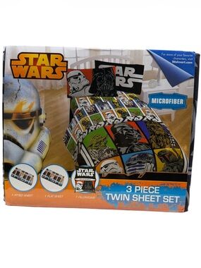 Disney Star Wars Twin Sheet Set - New in Package